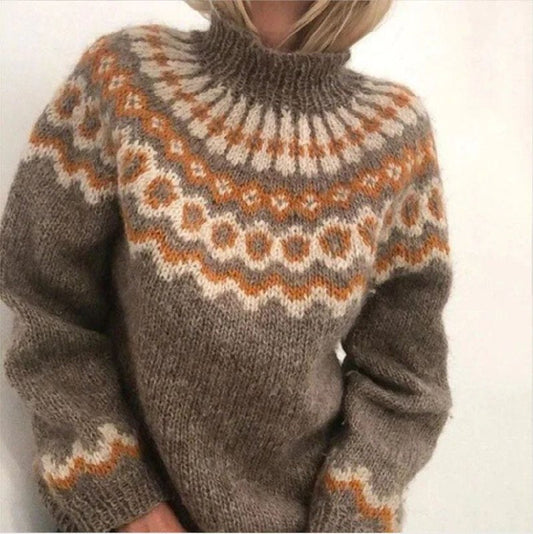 Amelia - Knitted Turtleneck Jumper