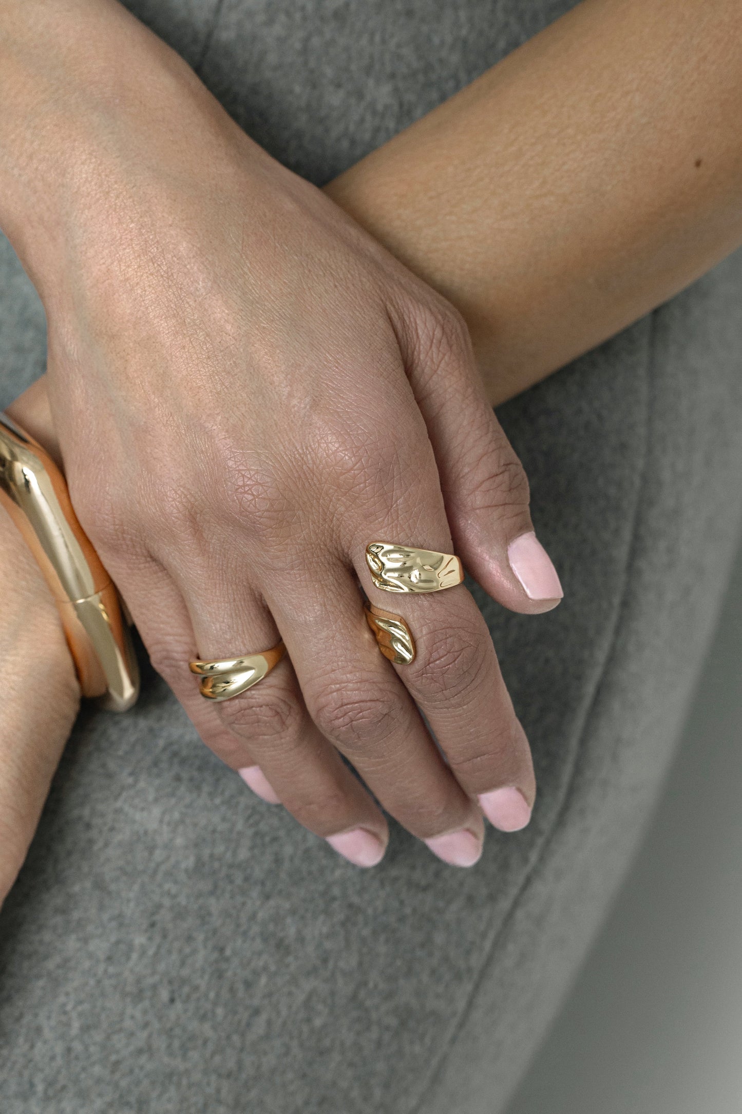 Gold Alana Ring Set