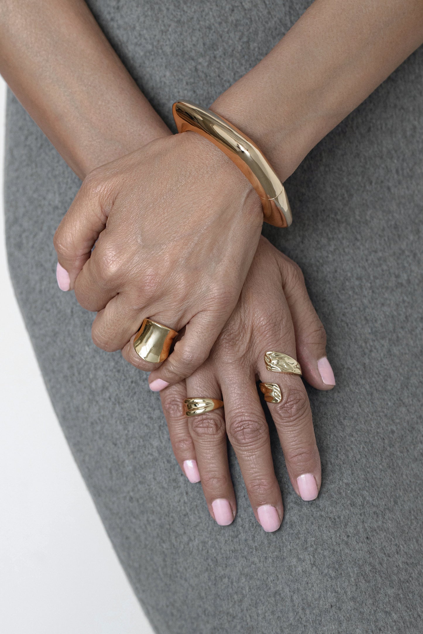 Gold Alana Ring Set