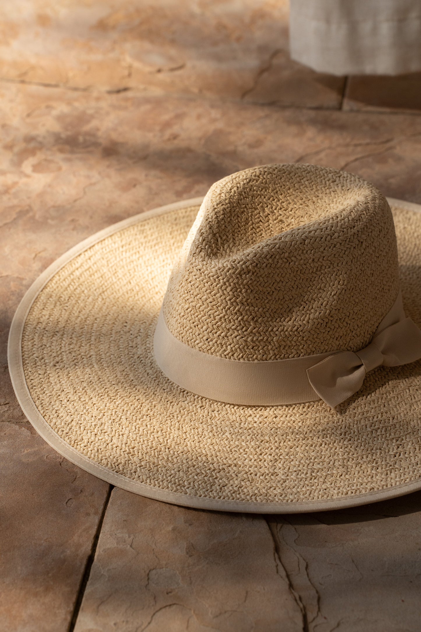 Ivory Valencia Straw Hat