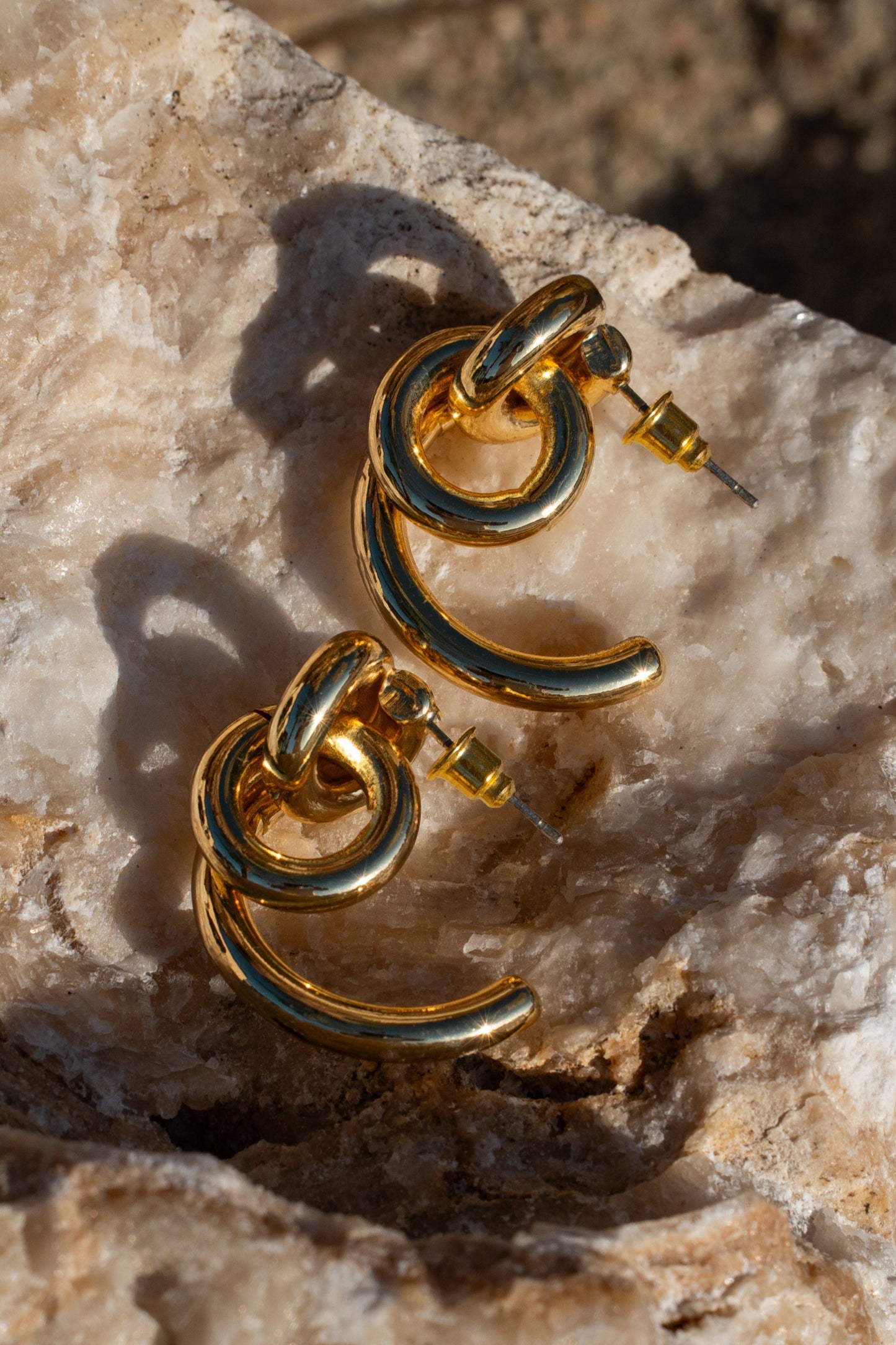 Gold Vira Earrings