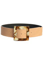 Tan Marilla Suede Belt