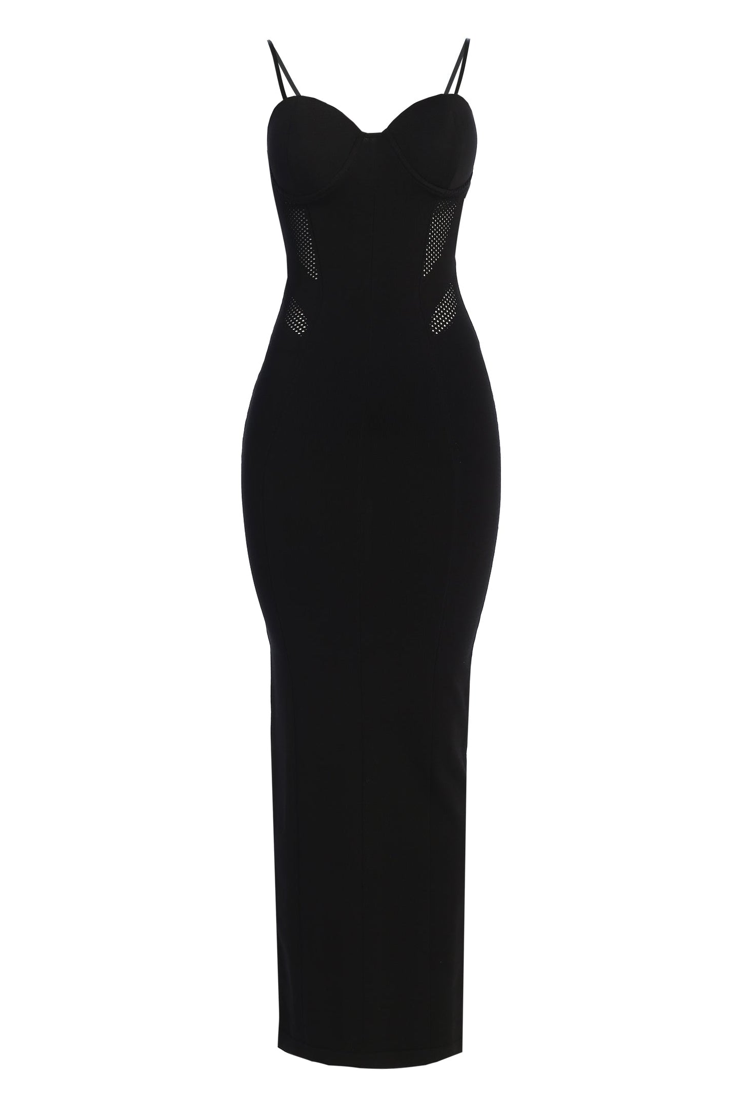 Black So Magnetic Maxi Dress