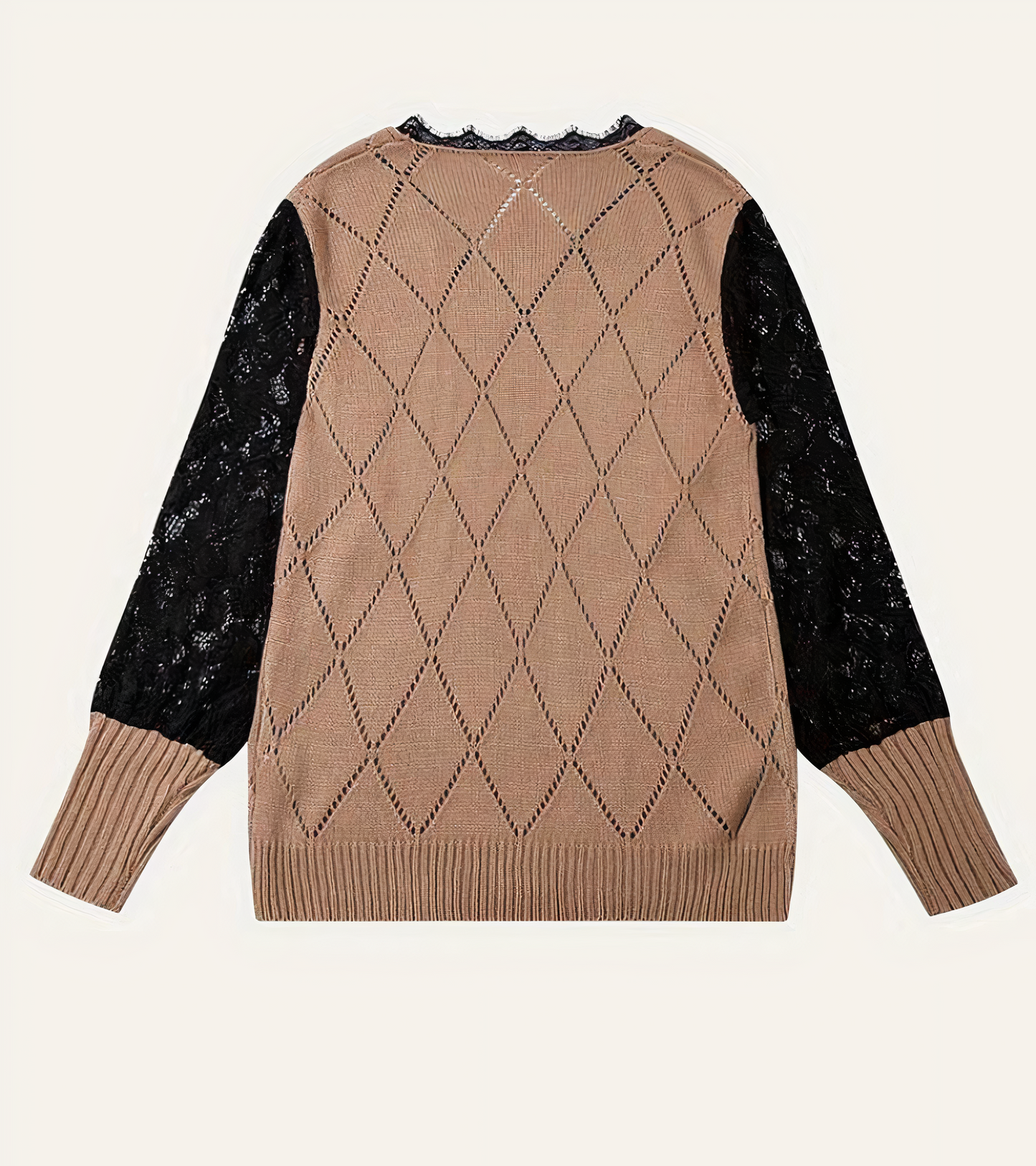 Beth - Lace Sleeve Jumper