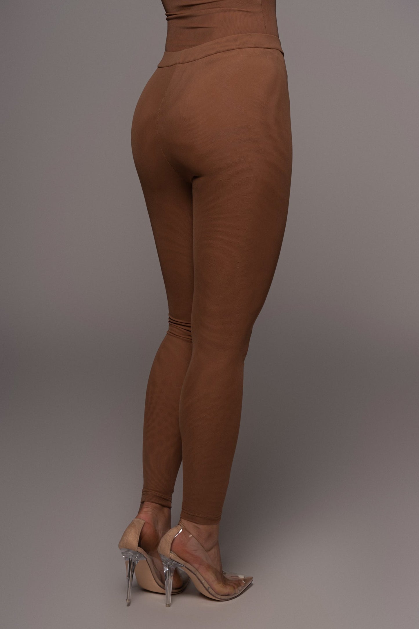 Pecan Nina Mesh Pants