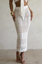 Ivory Caribbean Skies Skirt Set