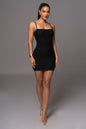 Black Cosmo Mini Dress