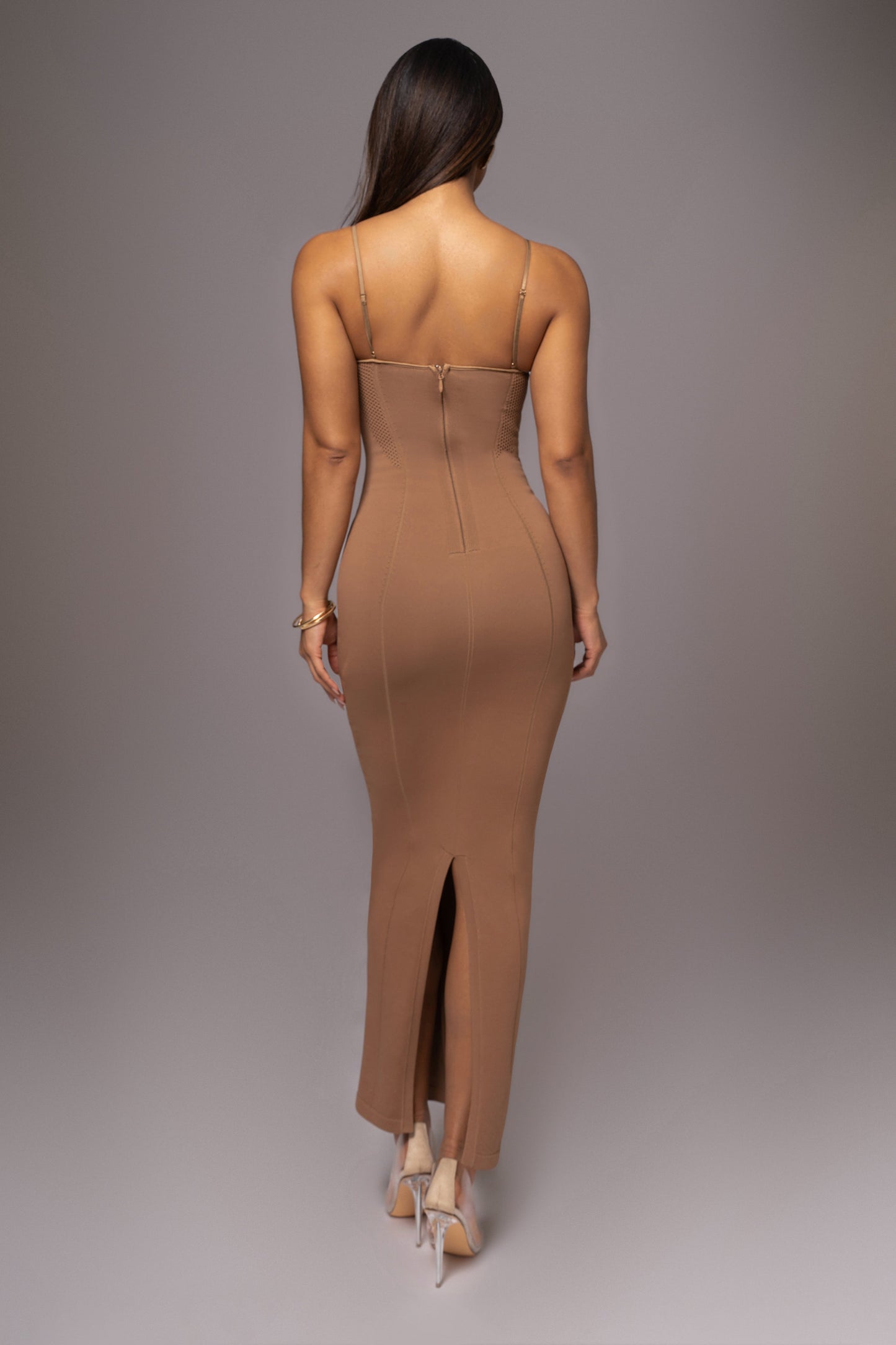 Pecan So Magnetic Maxi Dress