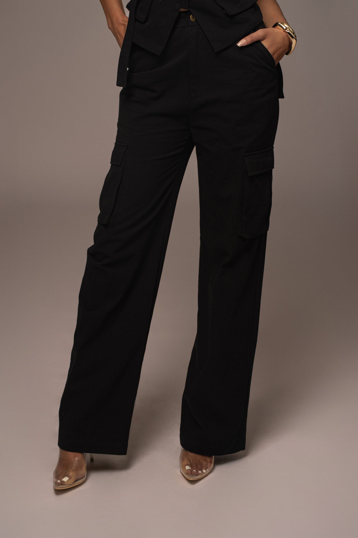 Black Aeris Pant Set