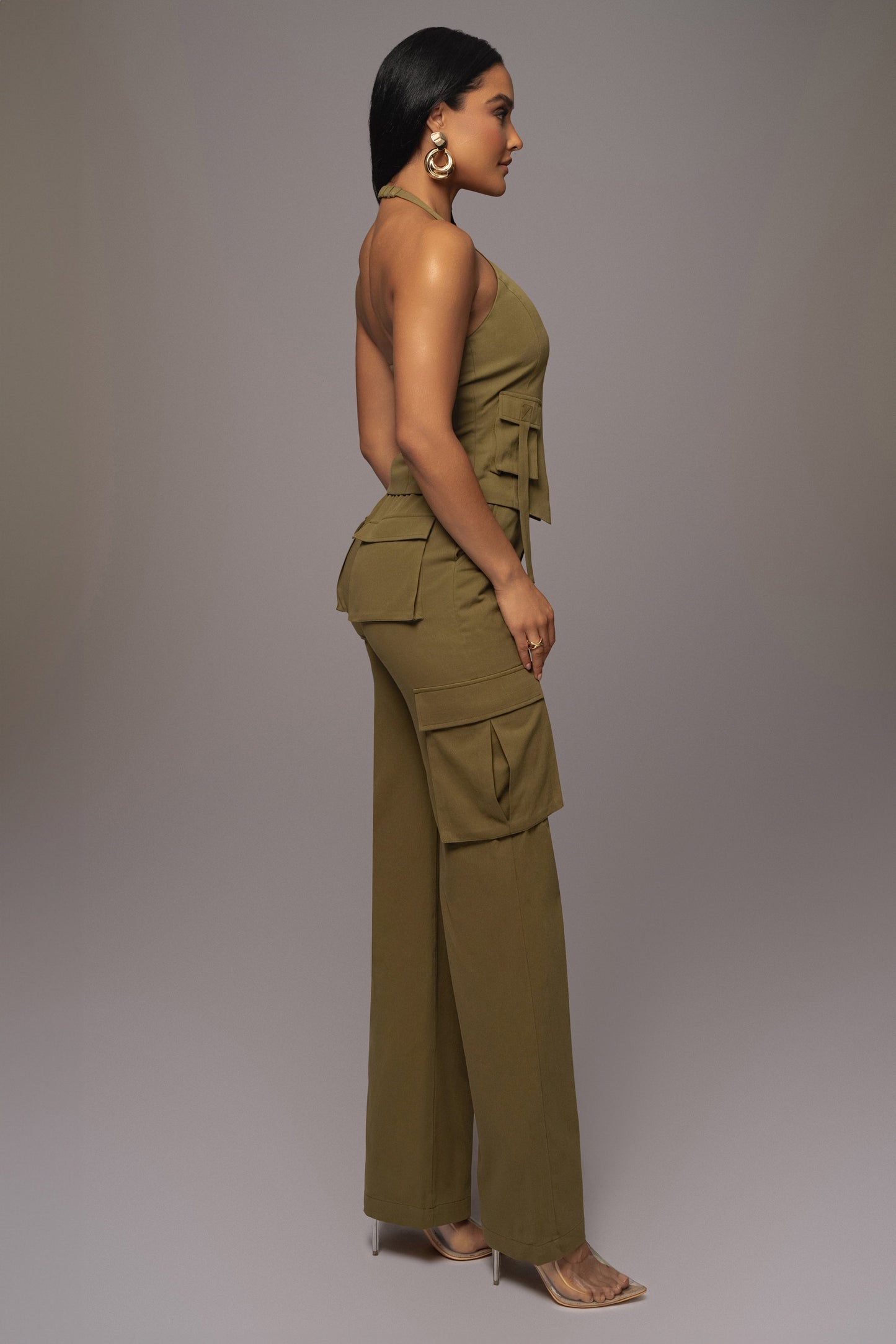 Olive Aeris Pant Set