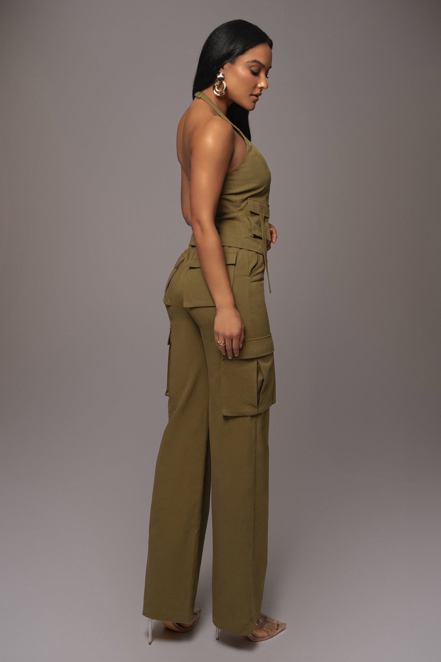 Olive Aeris Pant Set