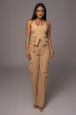 Tan Aeris Pant Set