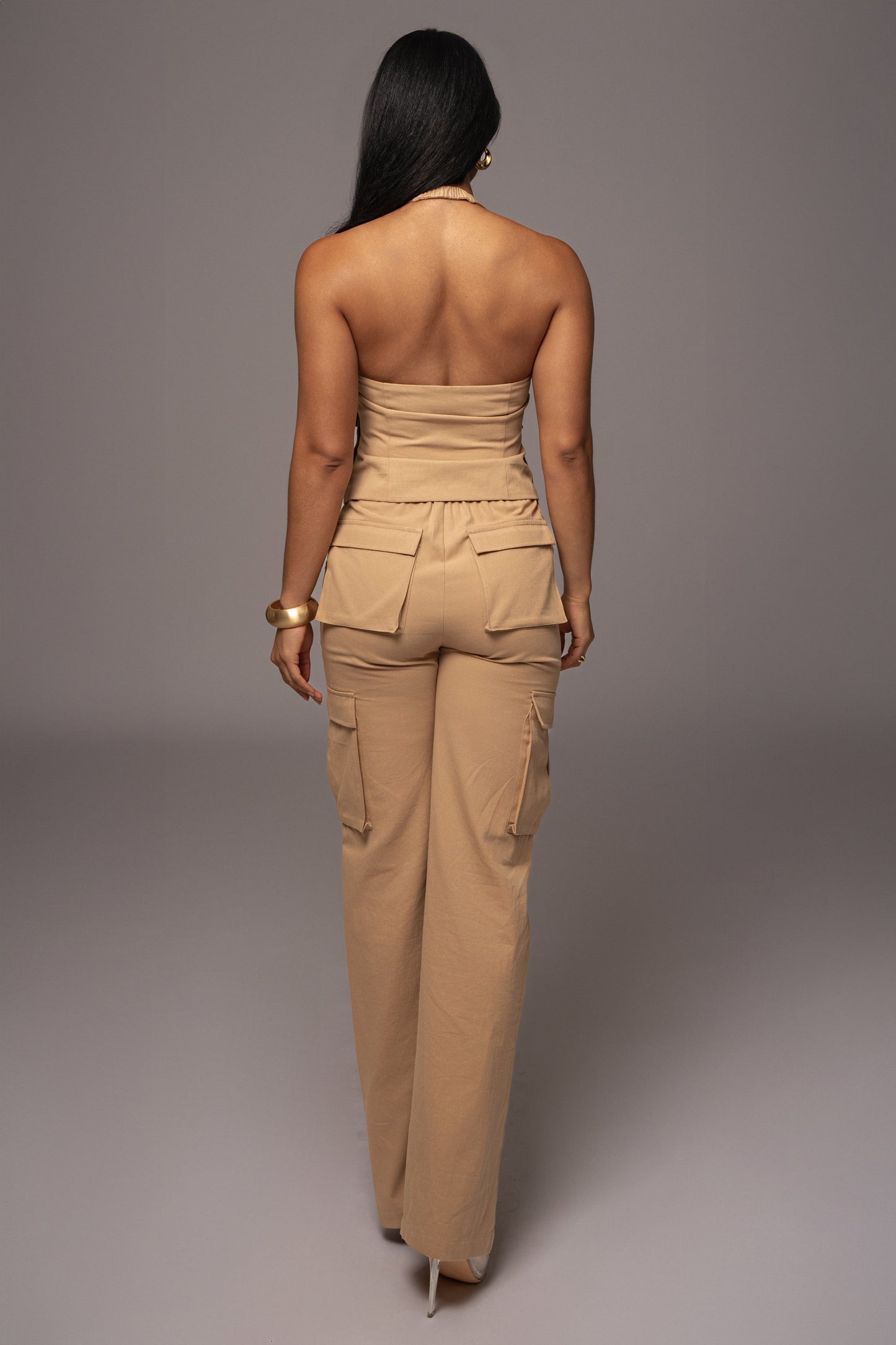 Tan Aeris Pant Set