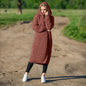 Ava - Long Hooded Cardigan