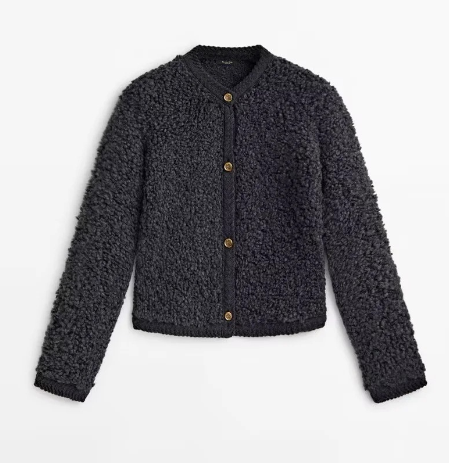 Caroline - Lambs Wool Cardigan